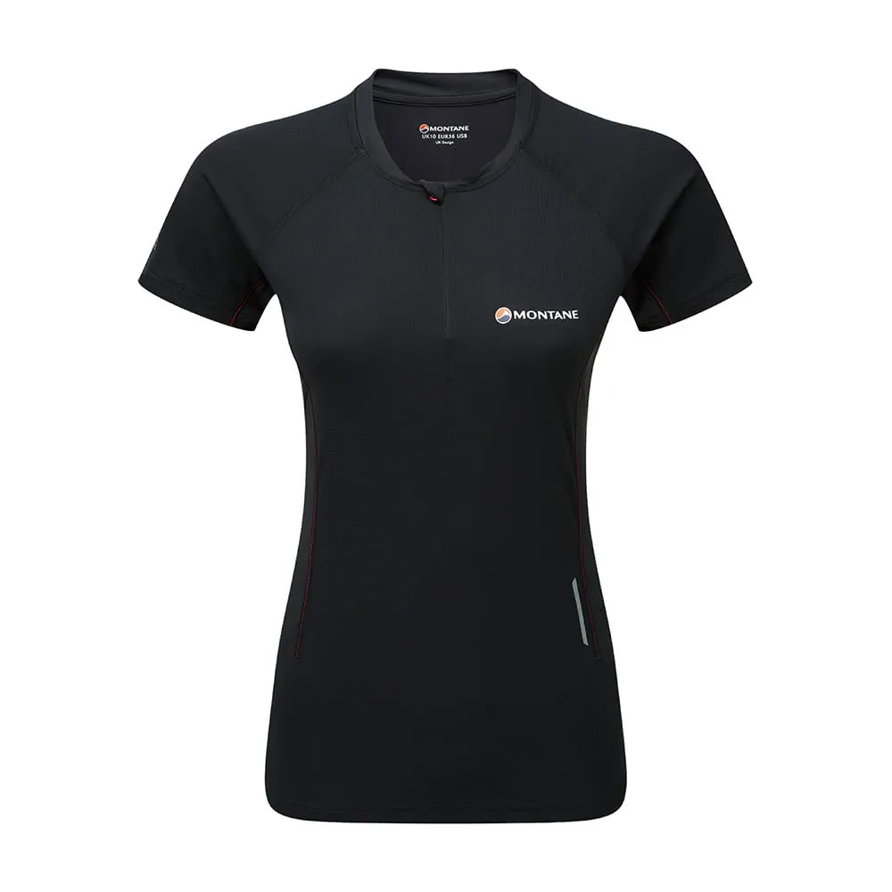 W Snap Zip T Shirt
