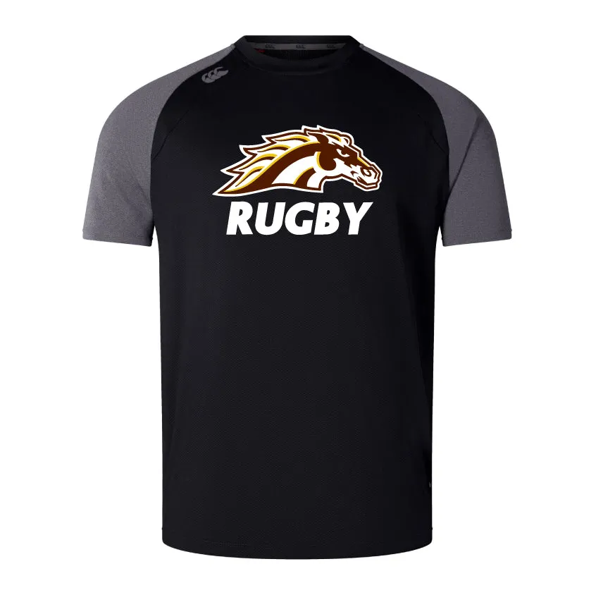 Western Michigan University Men's Rugby Elite Training Tee by Canterbury