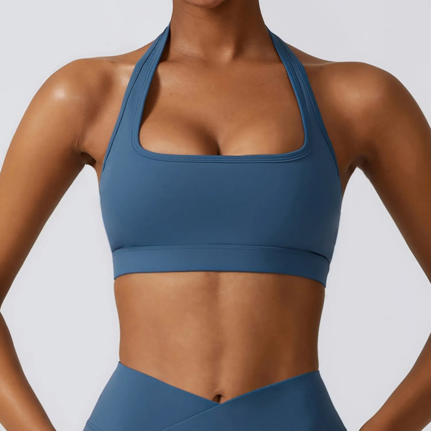 Women's Halter Shockproof Yoga Bra Sports Underwear fashion