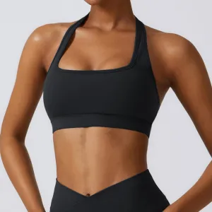 Women's Halter Shockproof Yoga Bra Sports Underwear fashion