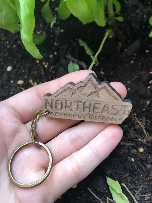 Wooden Keychain