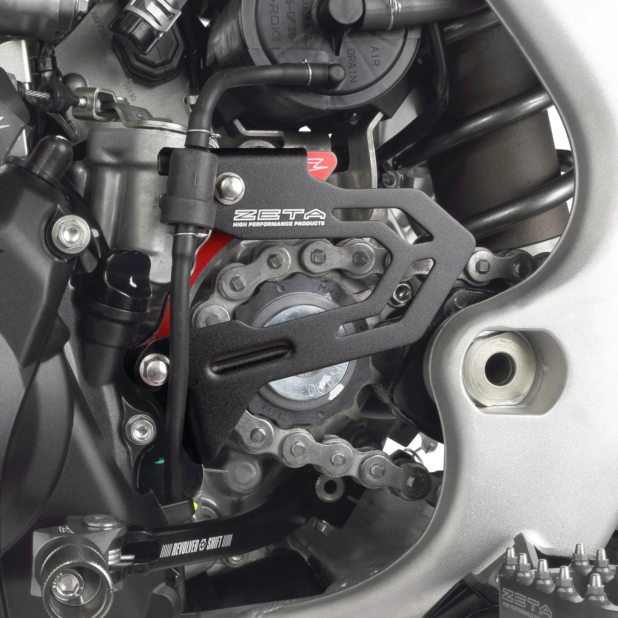 Zeta Case Saver with Cover CRF250R'18 - Red